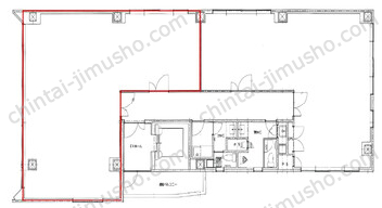 TS-3BLDG5階の間取図