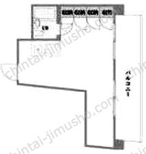 アクティブ六本木の間取図