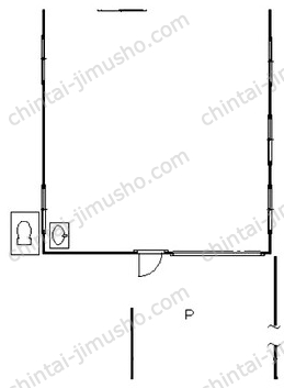 NN倉庫23061階の間取図