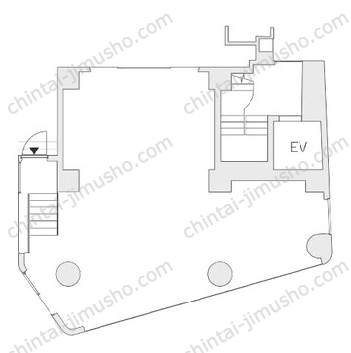 TheRoom等々力 EASTの間取図