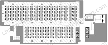 西新橋1丁目ビル8階の間取図