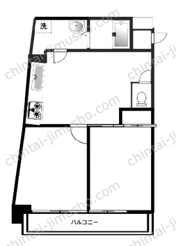 スイスロワール4階の間取図