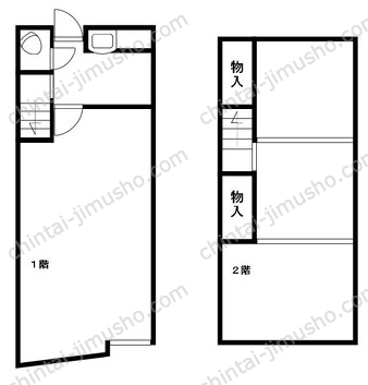 ハッピーロード大山貸店舗一棟の間取図