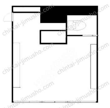 グリーンキャピタル西新宿1階の間取図
