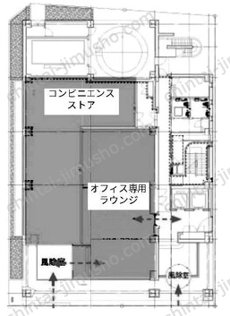 日建設計後楽園ビルの間取図