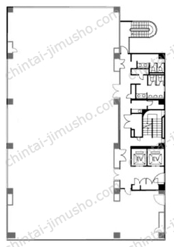 日建設計後楽園ビルの間取図