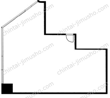 コクブ亀戸ビル8階の間取図