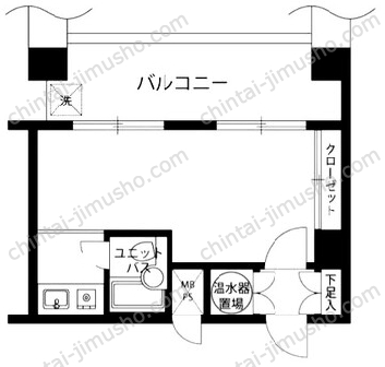 ダイアパレス飯田橋の間取図