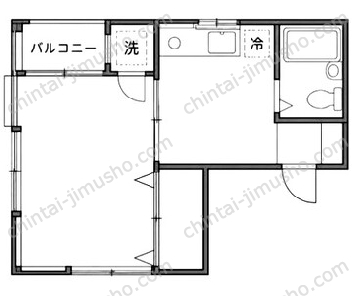 メゾンSKM三ノ輪2階の間取図