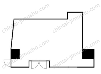 Como Palacio日暮里1階の間取図