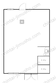 エヴァーグリーン川島1階の間取図