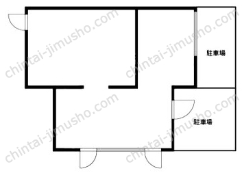 セントヒルズ柴又1階の間取図