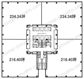 豊洲プライムスクエア／MID POINT豊洲の間取図