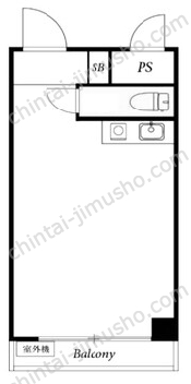 ライオンズマンション武蔵小杉第22階の間取図