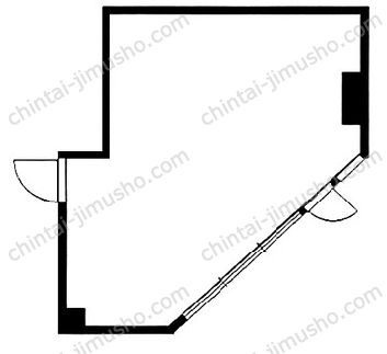元住吉石井ビルEXY1階の間取図