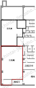 青山小原ビルB2階の間取図