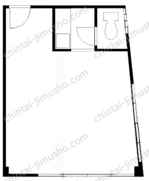 冨塚ビル2階の間取図
