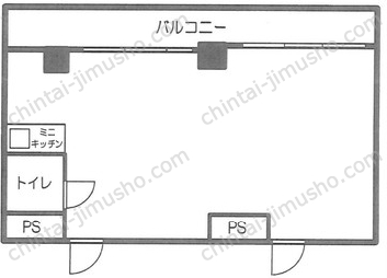 第3瑞穂ビルの間取図