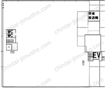 （仮称）潮見2丁目貸倉庫7階の間取図