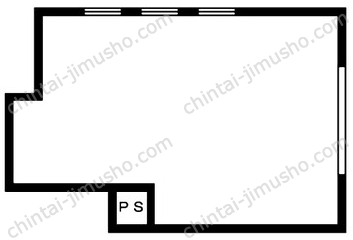 ルミナーレ新小岩1階の間取図