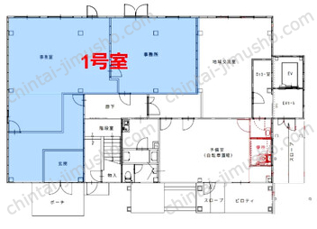 せらび江戸川1階の間取図