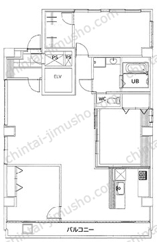タクエー横浜西口第6ビルの間取図