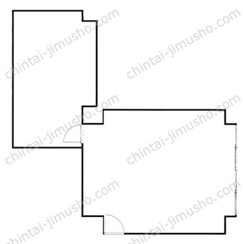 第二サンユービル2階の間取図