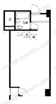 ハイツ横浜の間取図