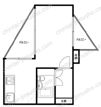 フォーブルFG4階の間取図