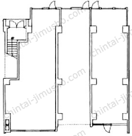 佐藤マンション1階の間取図