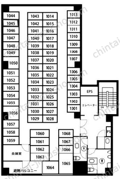 イーグル浜松町ビル／天翔オフィス浜松町大門の間取図