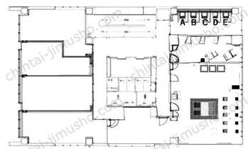クロスオフィス三田の間取図