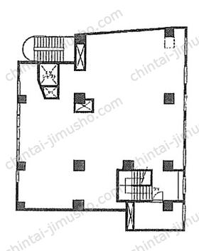 ライオンズマンション市谷薬王寺町2階の間取図