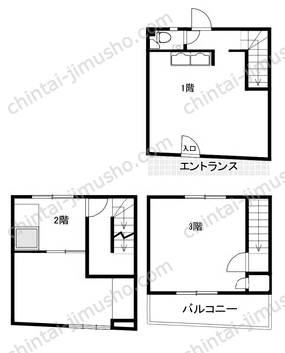 ファミーユ高円寺1階の間取図