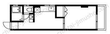 マンション渡辺3階の間取図