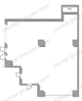桜ブルーム両国1階の間取図
