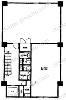 宝国ビル7階の間取図