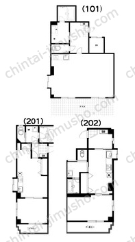 スリーストーリー広尾マンション一括の間取図
