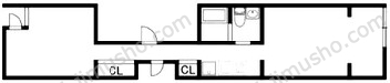 Floraison HANAKAWADO4階の間取図
