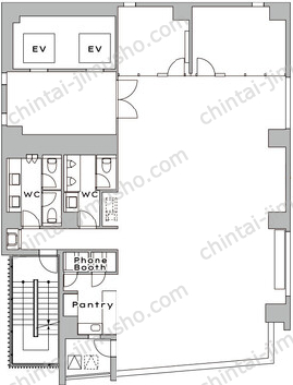Bizflex六本木の間取図