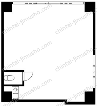 ジュネスさかえ1階の間取図