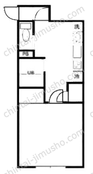 nbkコート1階の間取図