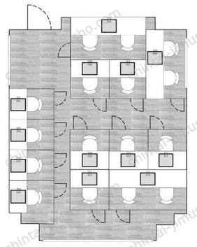 丸高八丁堀ビル4階の間取図