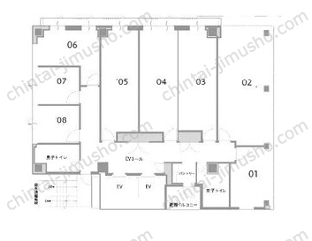 H1O青山の間取図