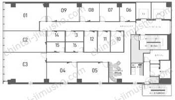 H1O西新宿の間取図