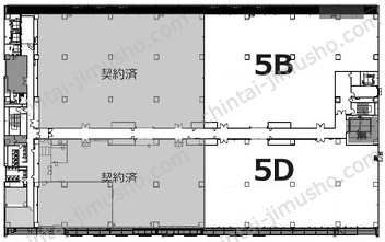 澁澤ABCビルディング2号館5階の間取図