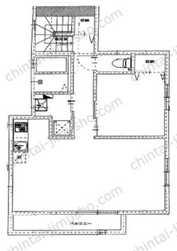 Neo Tokyo Annex3階の間取図