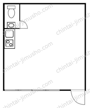 ワコー第3マンション2階の間取図
