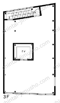 CADRE西荻窪3階の間取図