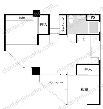 カーサ青葉台の間取図